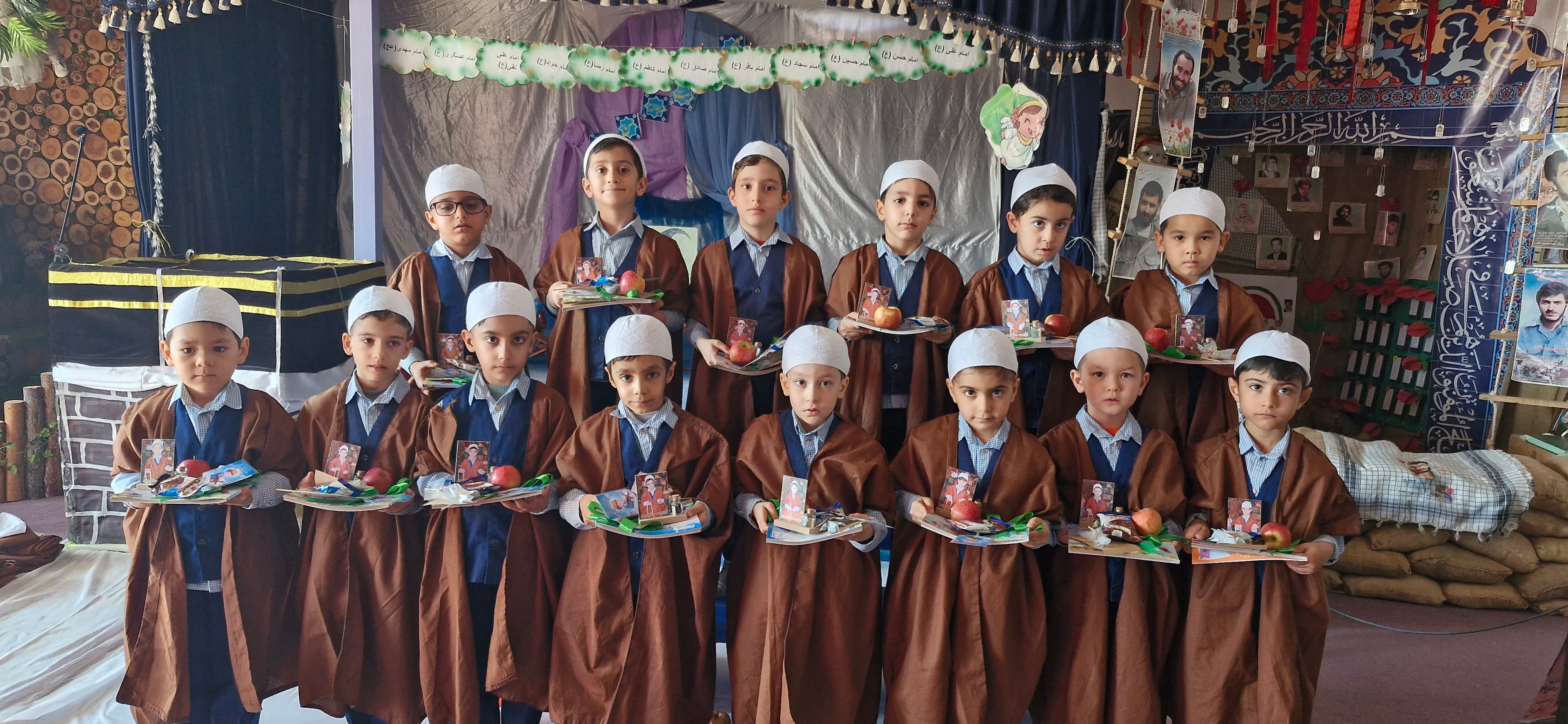جشن قرآن گل دختران و گل پسران عزیز پیش دو