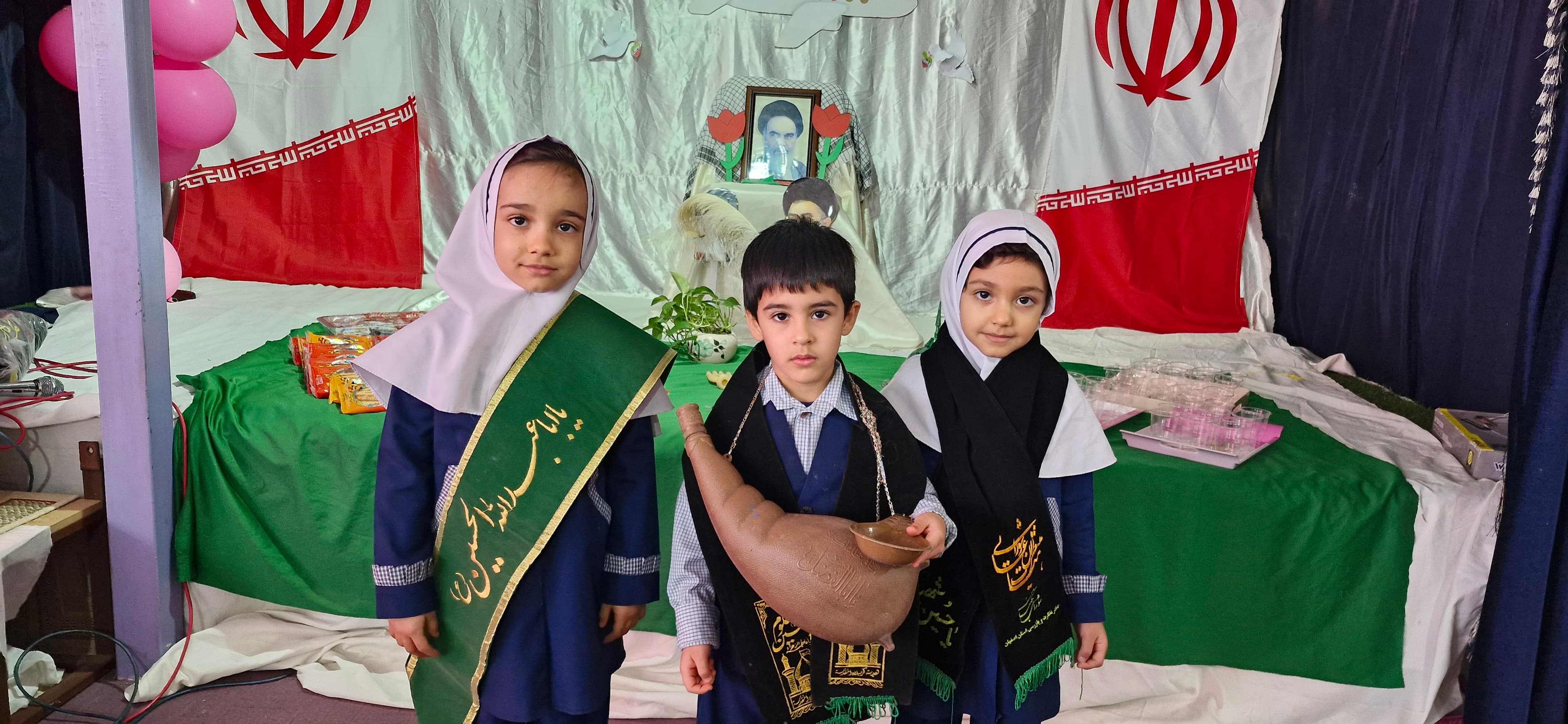 جشن میلاد حضرت ابوالفضل العباس(ع) در کودکستان