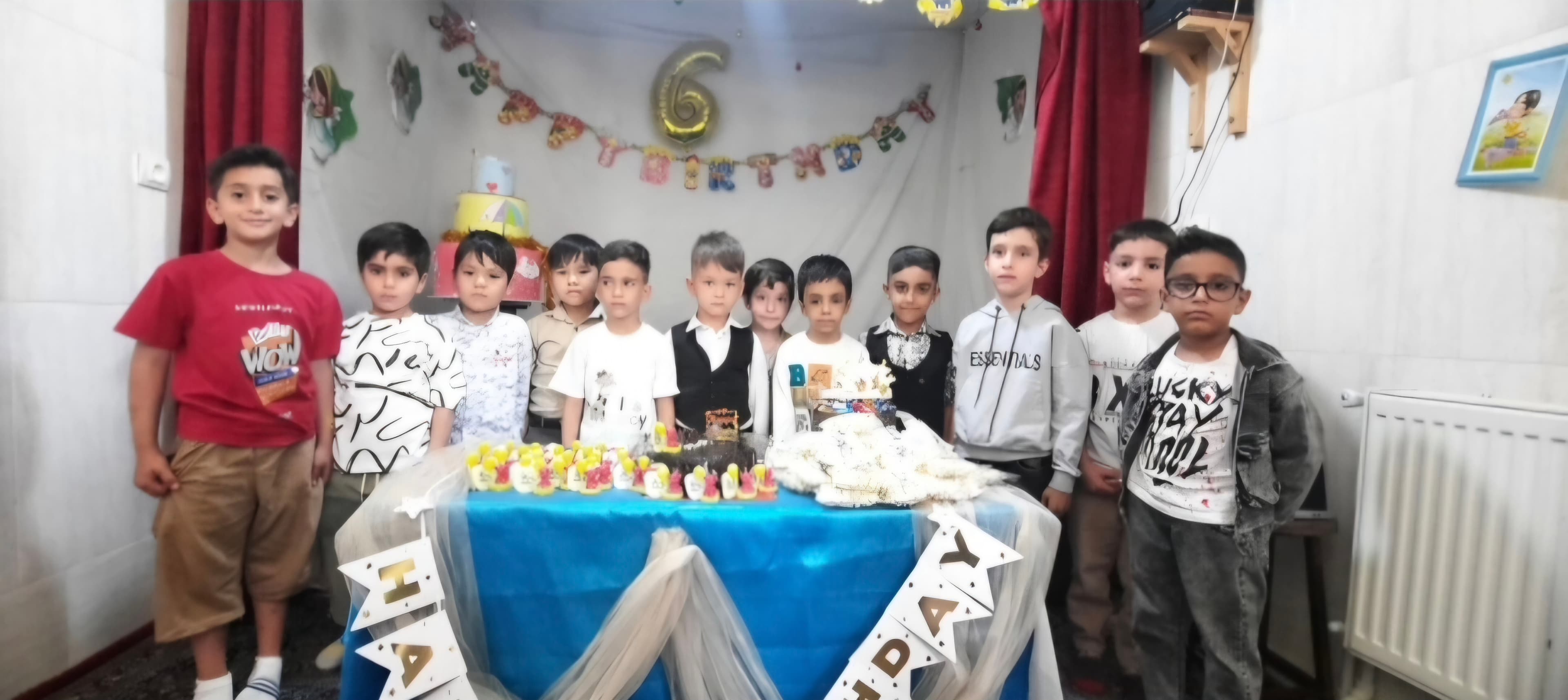 جشن تولد۶سالگی گل پسران کودکستان